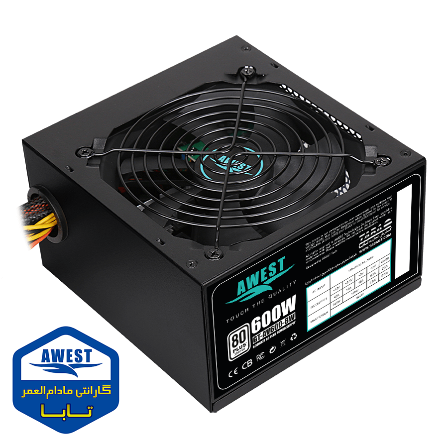 منبع تغذیه اوست AV600-BW